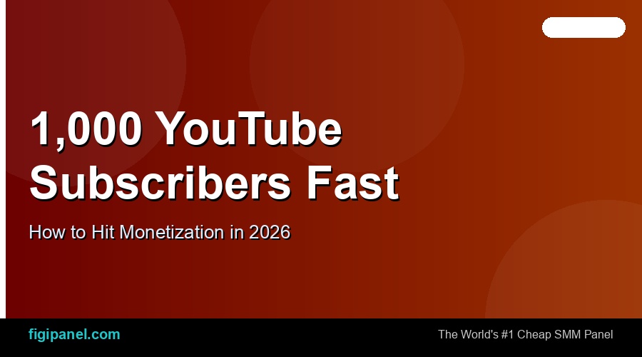 How to Get 1,000 YouTube Subscribers Fast in 2026